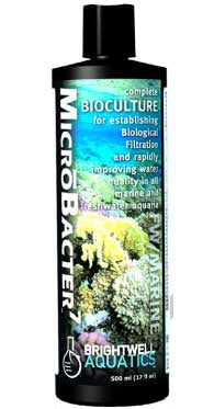 Brightwell MicroBacter7 - Complete Bioculture for Marine and FW Aquaria 500ml