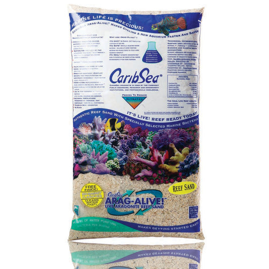 CaribSea Arag-Alive Special Grade Reef Sand 20lb