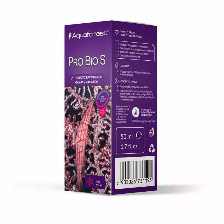 Aquaforest Pro Bio S Probiotic Bacteria 10ml